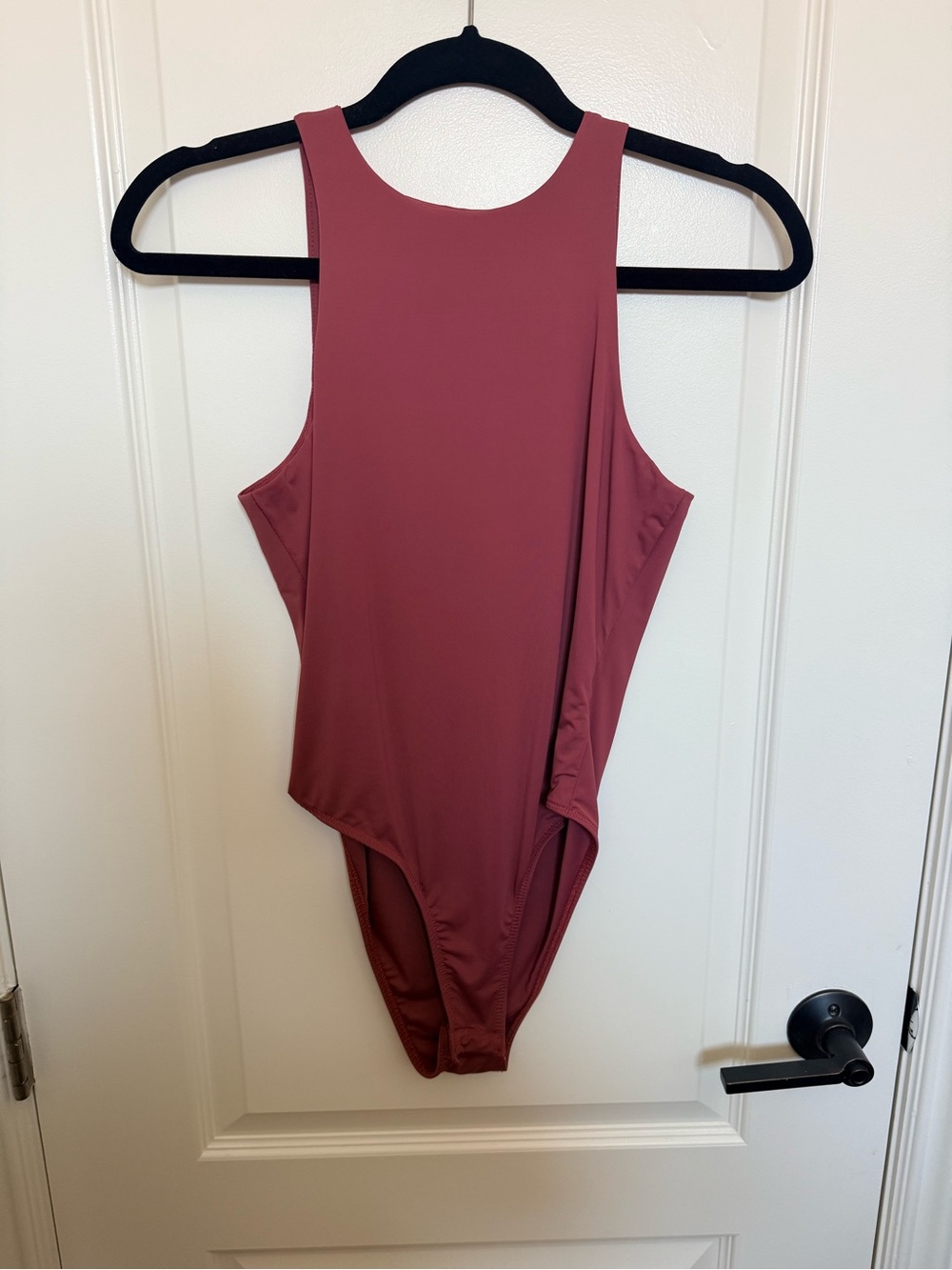 Maroon bodysuit